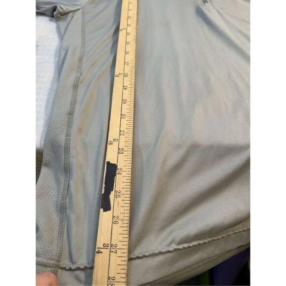Habit Solar Factor Ls gray 1/4 zipper Mens large rn#106699 UPF 40+ - Picture 11 of 12